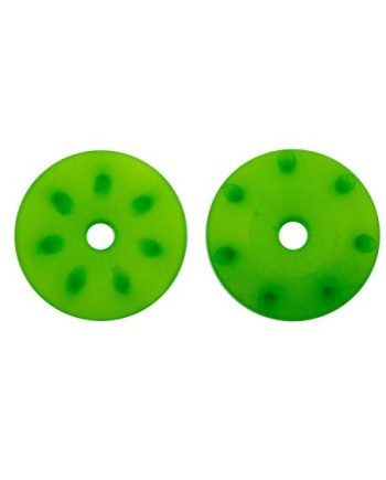 PISTONES AMORTIGUADOR CONICOS 16mm VERDES (7x1,3mm inclinados) (2u.)