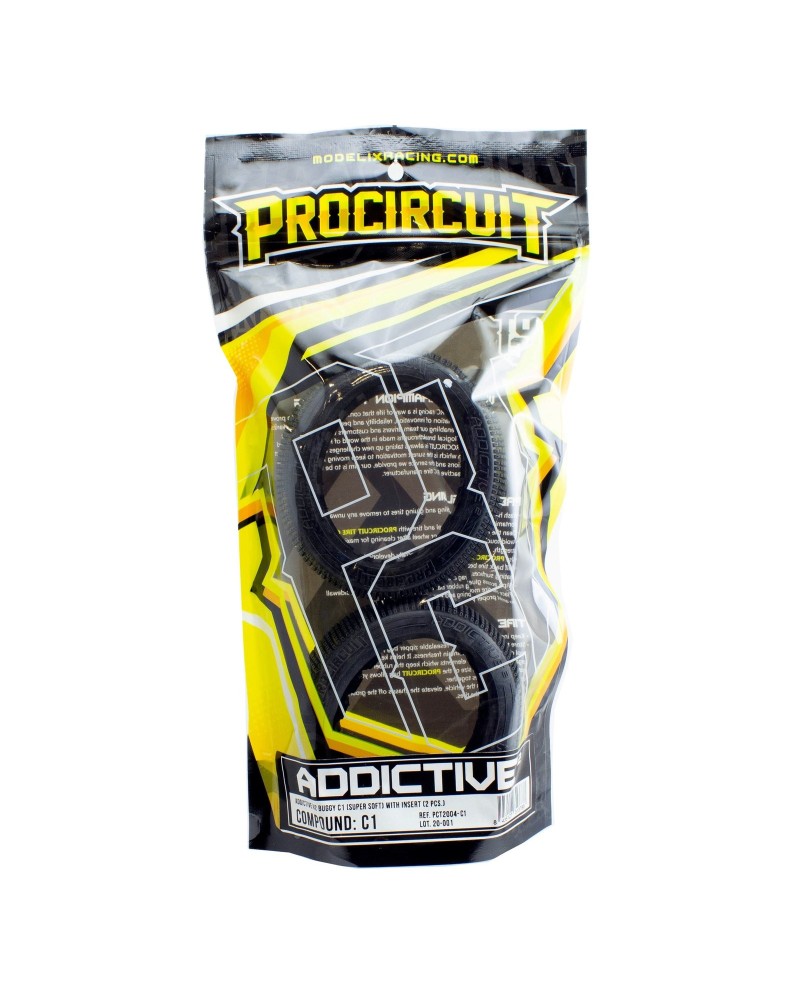 ADDICTIVE v2 BUGGY C1 (SUPER SOFT) CON INSERT (2 pcs.)