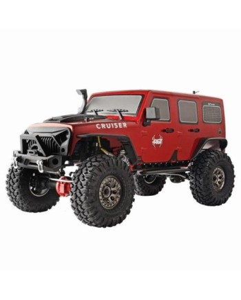 COCHE CRAWLER ROCK CRUISER 1/10 RGT86100-R V2 4X4 WATERPROOF ROJO RTR