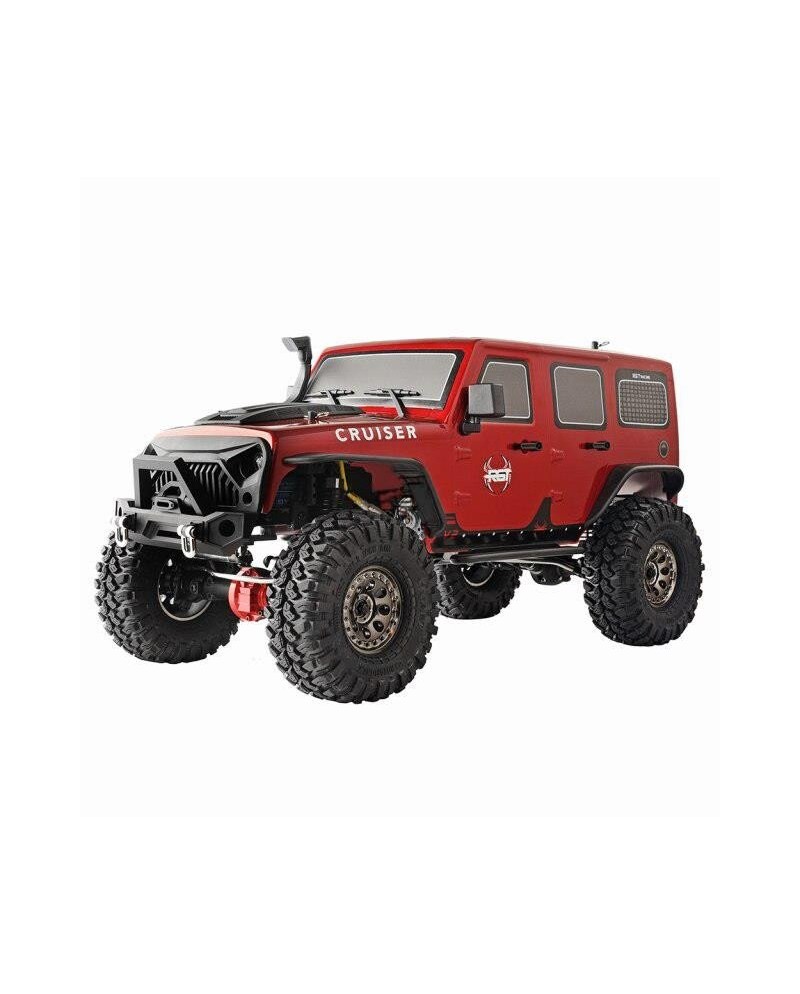COCHE CRAWLER ROCK CRUISER 1/10 RGT86100-R V2 4X4 WATERPROOF ROJO RTR