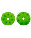 PISTONES AMORTIGUADOR CONICOS 16mm VERDES (7x1,3mm inclinados) (2u.)