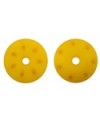 PISTONES AMORTIGUADOR CONICOS 16mm AMARILLOS (7x1,2mm inclinados) (2u.)