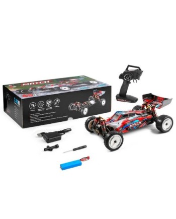 COCHE ELECTRICO RTR 1/10 BUGGY 4WD 2.4 MOTOR 550 WLTOYS