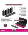 Stand ruedas carbono + Maleta Hudy TC