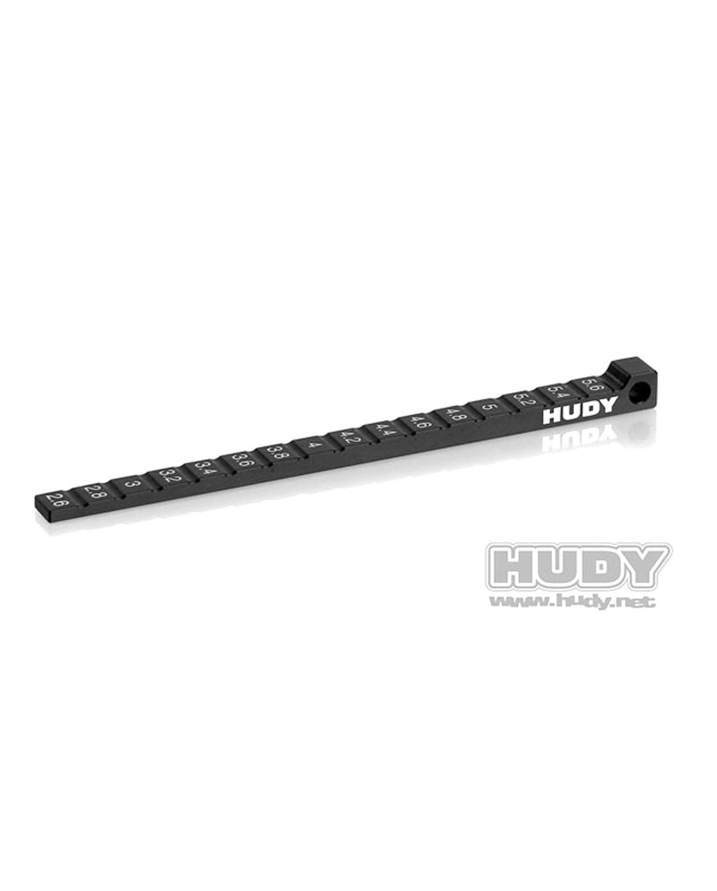 MEDIDOR DE ALTURA HUDY 1/10 & 1/12 PAN CARS
