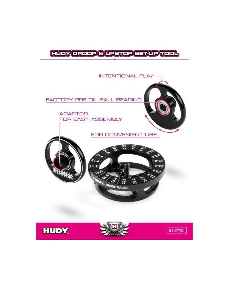 HUDY DROOP & UPSTOP SET UP TOOL