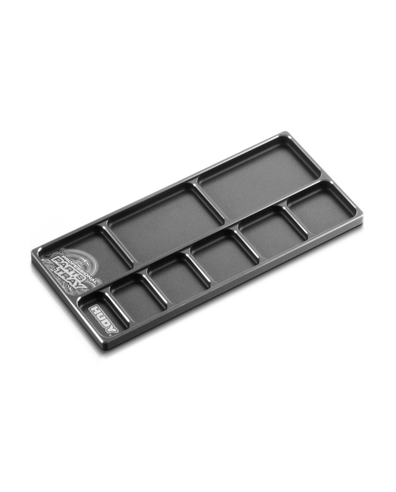 BANDEJA GRANDE DE ALUMINIO PARA PIEZAS HUDY 215x100mm