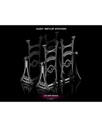 MESA DE REGLAJES HUDY SET-UP  1/8 OFF-ROAD CARS & TRUGGY