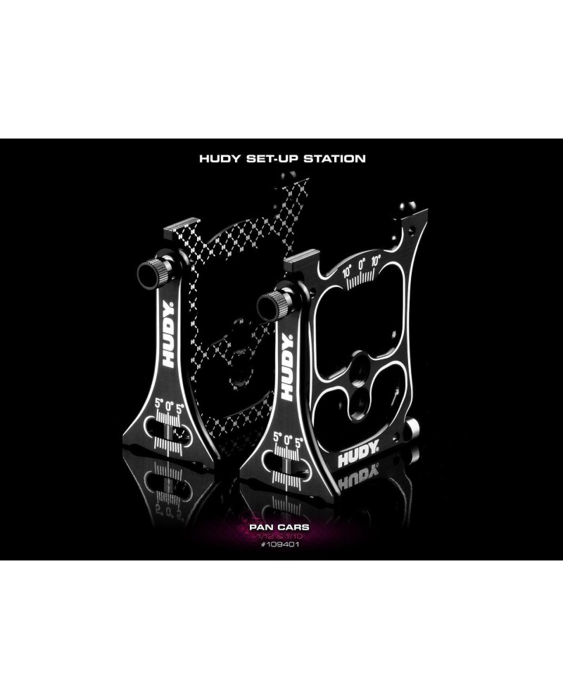 MESA DE REGALJES HUDY SET-UP  1/10 & 1/12 PAN CARS