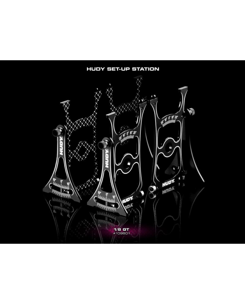 MESA DE REGLAJES HUDY SET-UP 1/8 GT