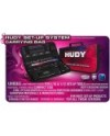 MALETA MESA DE REGLAJES HUDY 1/10 TOURING, 1/10 &1/12 PAN CARS