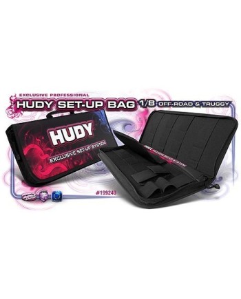 MALETA MESA DE REGLAJES HUDY PARA 1/10 & 1/8 OFF-ROAD  & GT