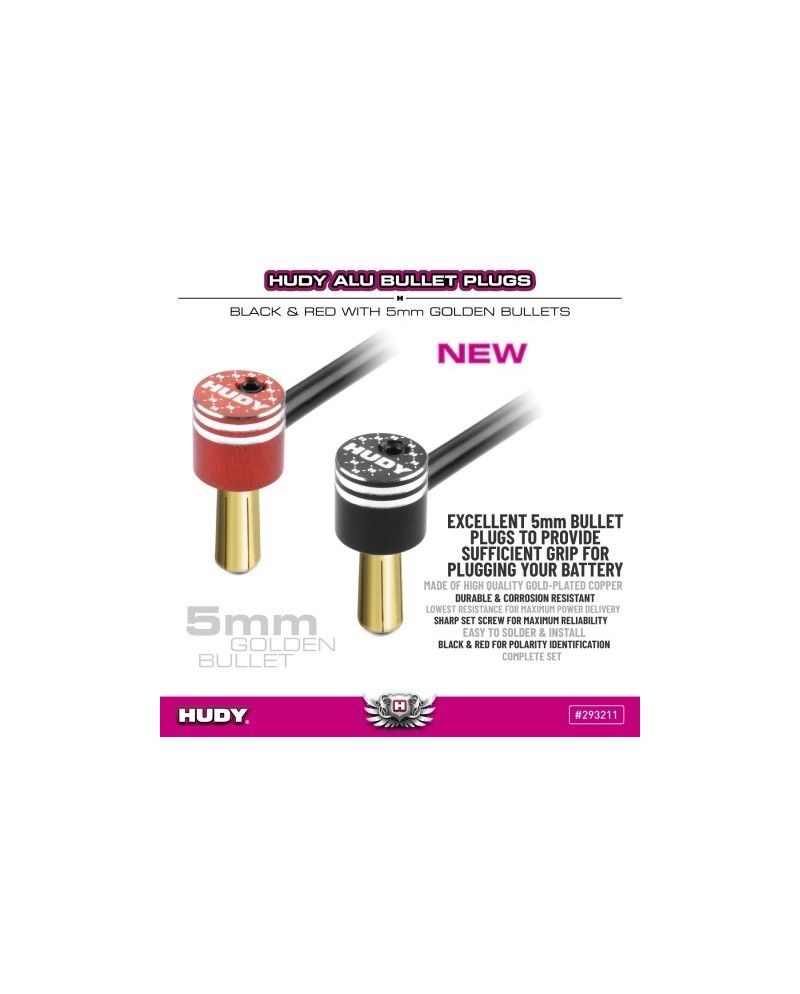 TAPONES AGARRE HUDY + BANANA 5MM