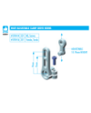 BRAZO DE SERVO DE DIRECCIÃN DE ALUMINIO AJUSTABLE CON ABRAZADERA - FUTABA, SAVÃX - 25T