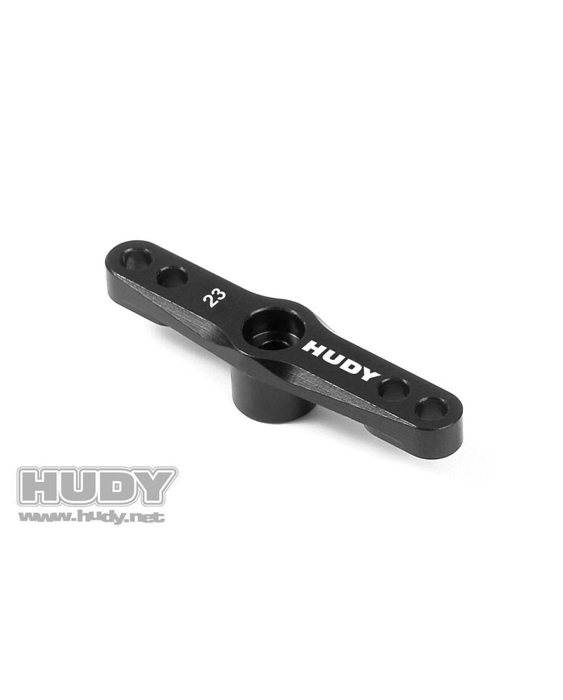 HORN SERVO DE ALUMINIO ACELERADOR/FRENO - KO PROPO, SANWA - 2 AGUJEROS