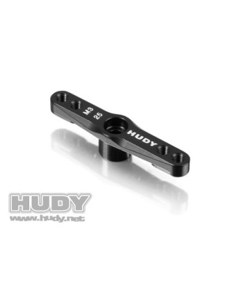HORN SERVO DE ALUMINIO ACELERADOR/FRENO - FUTABA, SAVÃâX - 2 AGUJEROS - HUDY