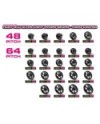 PIÃON DE ALUMINIO ULTRALIGERO 38T/64