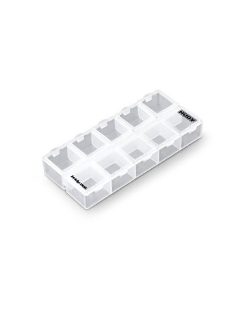 CAJA HUDY PARA TORNILLERÃA RC (10 COMPARTIMENTOS)