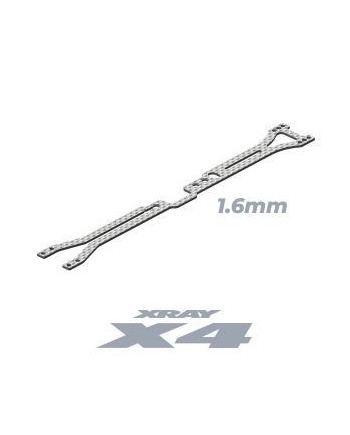 SOPORTE SUPERIOR DE CARBONO X4 1.6MM