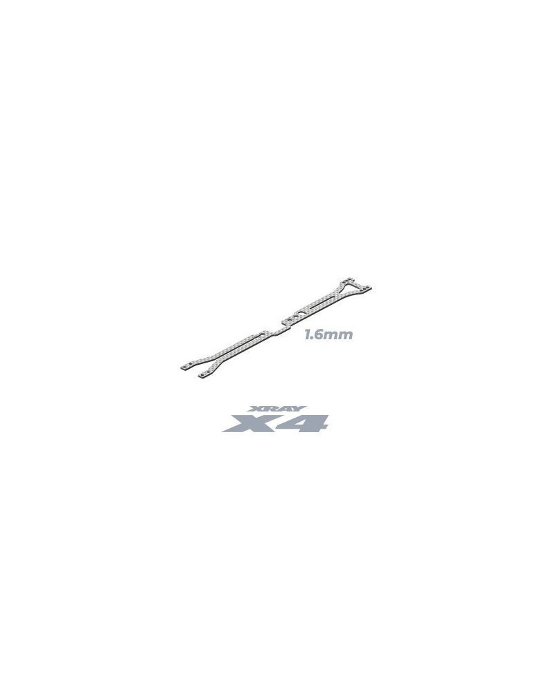 SOPORTE SUPERIOR DE CARBONO X4 1.6MM