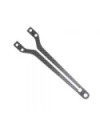 SOPORTE SUPERIOR DE CARBONO X4  - PARTE DELANTERA DIVIDIDA - 2.0MM