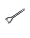 PLACA SUPERIOR DE CARBONO X4A'23  - PARTE DELANTERA DIVIDIDA - 2.0MM