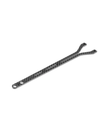 SOPORTE SUPERIOR DE CARBONO X4F'26 - TRASERO- 2.0MM