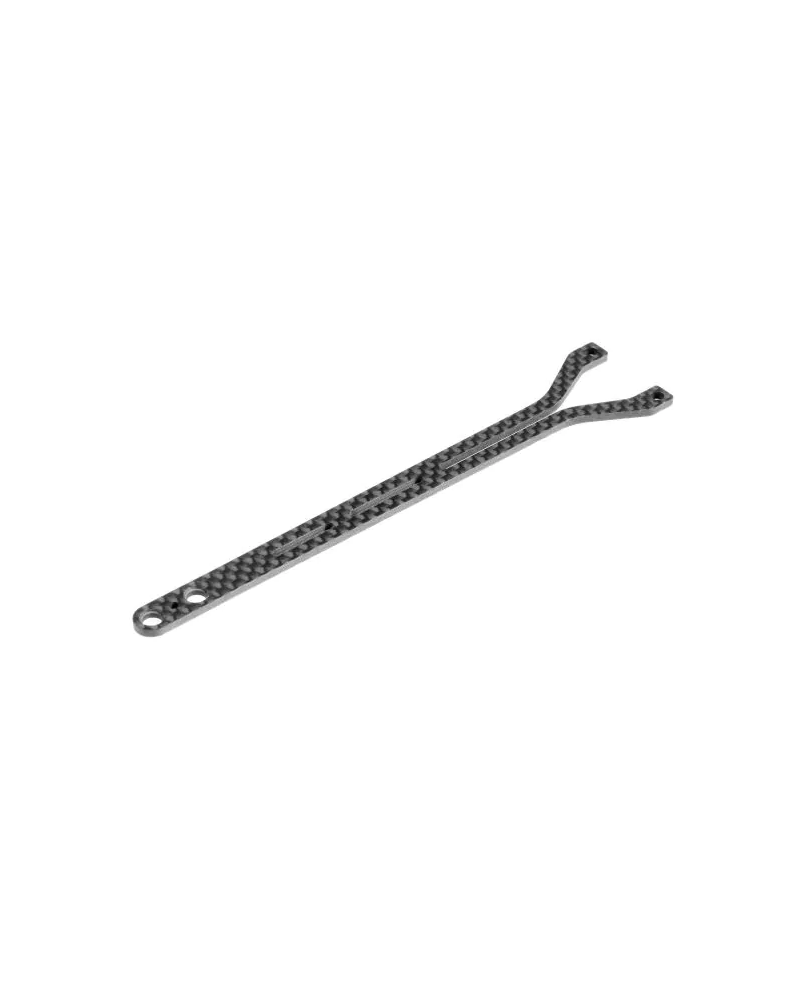 SOPORTE SUPERIOR DE CARBONO X4F'26 - TRASERO- 2.0MM