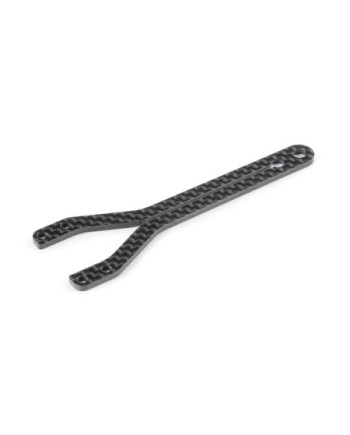 SOPORTE SUPERIOR DE CARBONO X4'26 - DELANTERO DIVIDIDO - ABIERTO - 2.0MM