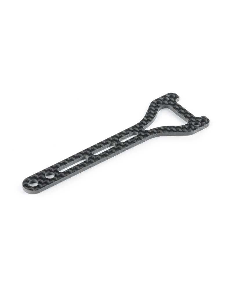 SOPORTE SUPERIOR DE CARBONO X4'26 - TRASERO DIVIDIDO - 2.0MM