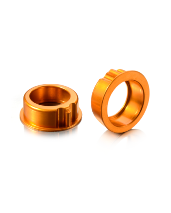 CASQUILLO EXCENTR. RODAM. DIFERENCIAL ALUMINIO NARANJA (2)