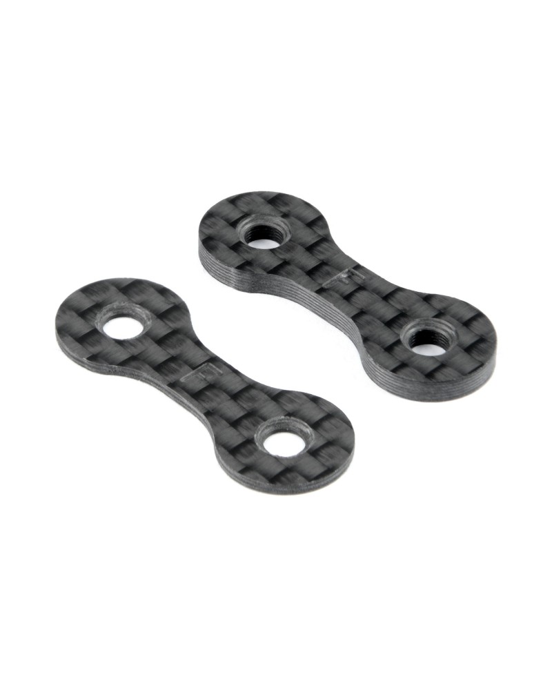ESPACIADOR DELANTERO DE ROLL CENTER DE CARBONO X4 1+2MM (1+1)