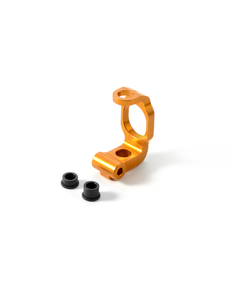 ALU C-HUB FRONT BLOCK, RIGHT - 6Â° DEG. - ORANGE