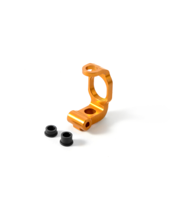 ALU C-HUB FRONT BLOCK, LEFT - 6Â° DEG. - ORANGE