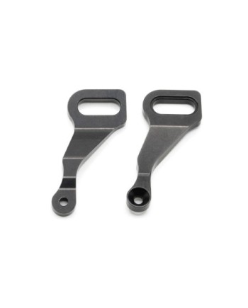 PLACA TRASERA ARS DE ALUMINIO X4 - POSICIÃN INTERNA DEL AMORTIGUADOR  DERECHO + IZQUIERDA)