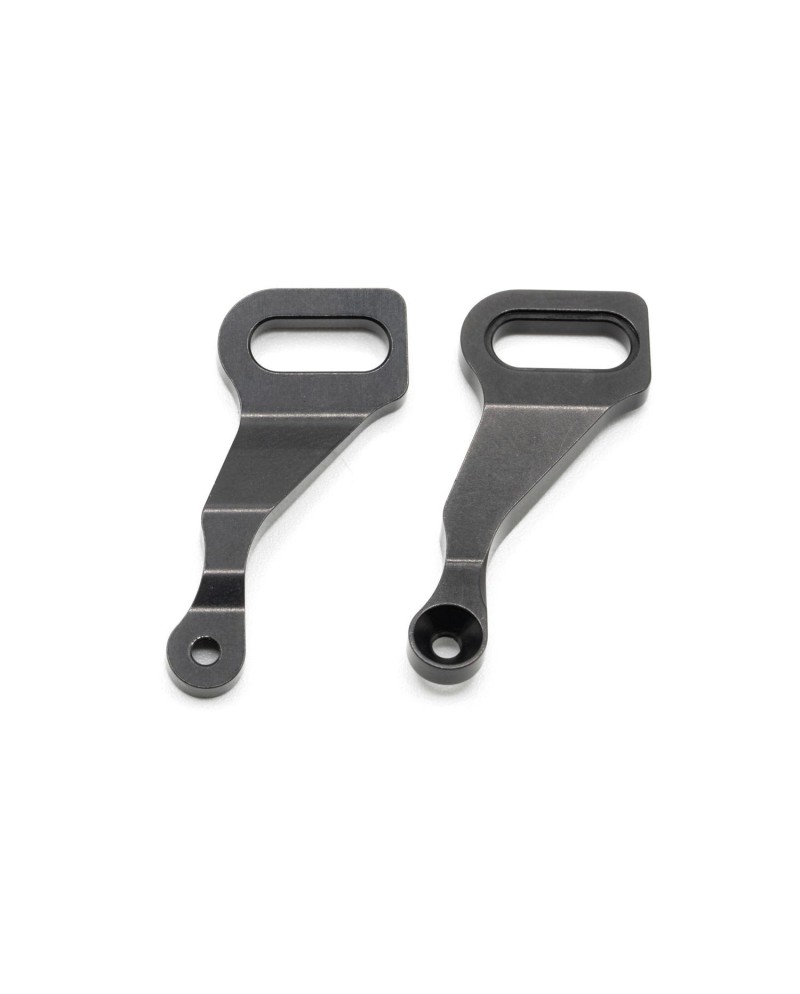 PLACA TRASERA ARS DE ALUMINIO X4 - POSICIÃN INTERNA DEL AMORTIGUADOR  DERECHO + IZQUIERDA)