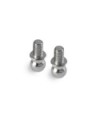 BOLA DE ACERO PARA BARRA ESTABILIZADORA 3.8MM CON ROSCA 2.5x4MM (2)