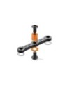 SET PLACA DE DIRECCION DE CARBONO T4