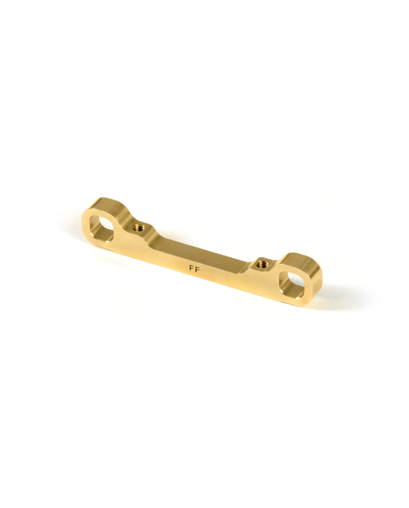 BRASS FRONT LOWER 1-PIECE SUSPENSION HOLDER - FRONT - FF