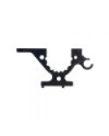 SOPORTE DE ALUMINIO INFERIOR CORONA CENTRAL X4  - DELANTERO IZQ /TRASERO DCHO