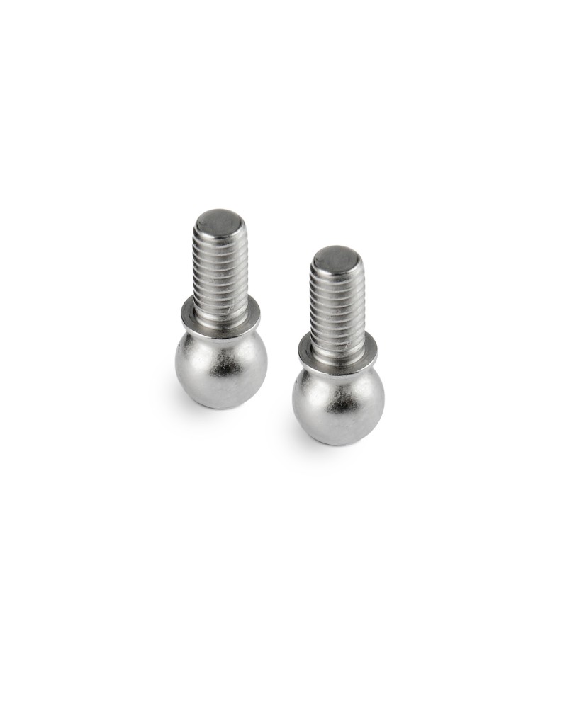 BOLA PIVOTE 4.9MM CON ROSCA M3x6.5MM - ACERO HUDY (2)