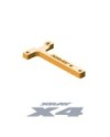 PLACA DE LATON EN FORMA DE "T" PARA CHASIS X4 10g