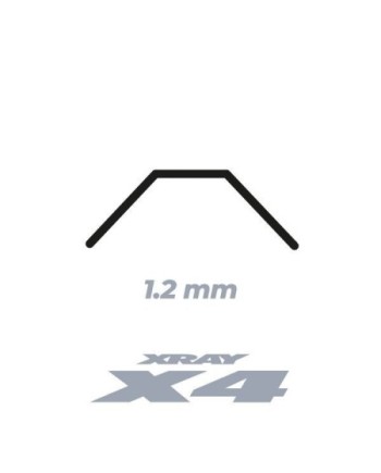 BARRA ESTABILIZADORA X4 - TRASERA 1.2 MM