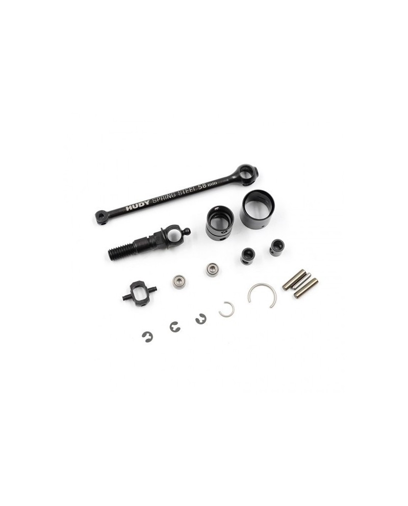 EJE DE TRANSMISIÃN X4 ECS BB SC 58 MM - ACERO HUDY - SET