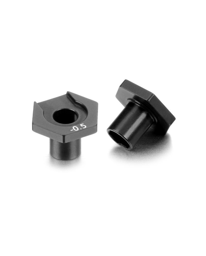 HEXAGONO DE RUEDA DE ALUMINIO X4 OFFSET 0.5MM (2)