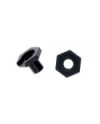 HEXAGONO DE RUEDA DE ALUMINIO X4  (2)
