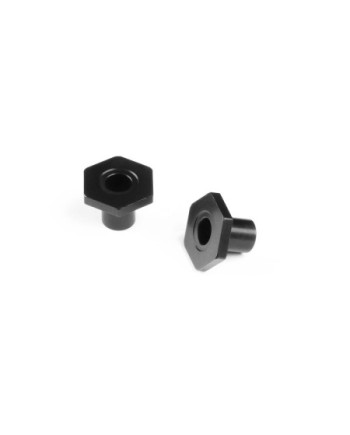 HEXÃ?GONO DE RUEDA DE ALUMINIO X4 - MUELLE CLIP - OFFSET +0.5MM (2)
