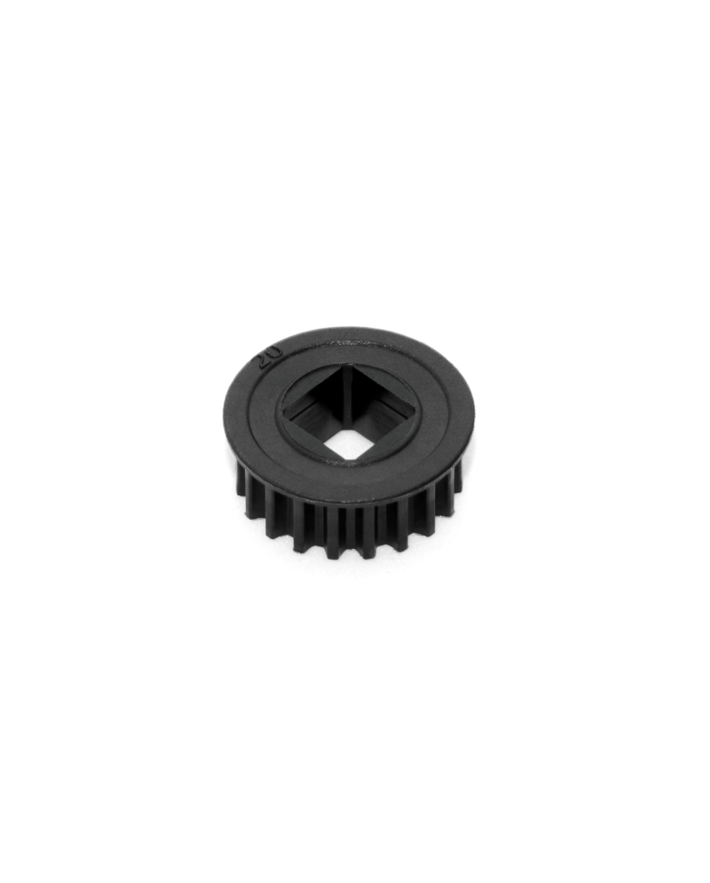 POLEA DE PLASTICO PARA EJE INTERMEDIO 20T X4