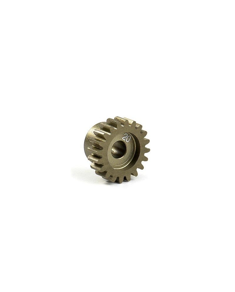 PIÃON ESTRECHO DE ALUMINIO - TRATAMIENTO DURO 20T / 48