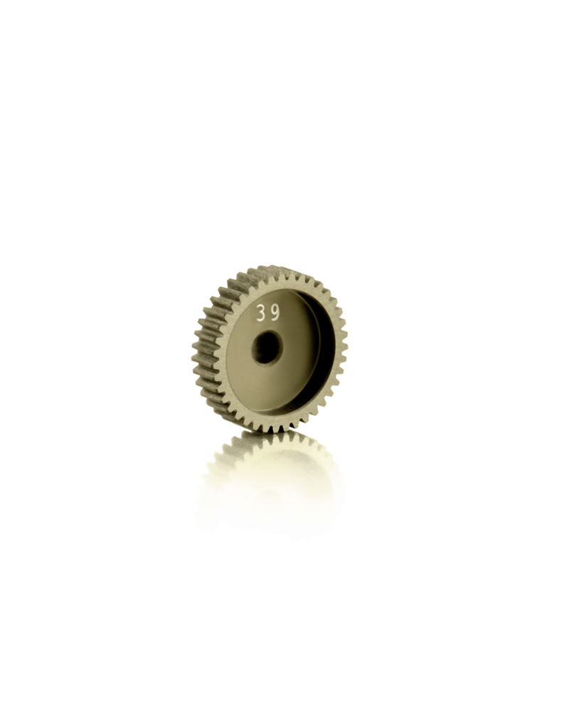 PIÃON DE ALUMINIO ESTRECHO - TRATAMIENTO DURO 39T / 64